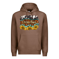 Chestnut western grandma Premium Hoodie - BarkalooDesign