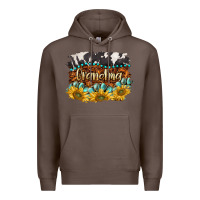 Coffee western grandma Premium Hoodie - BarkalooDesign