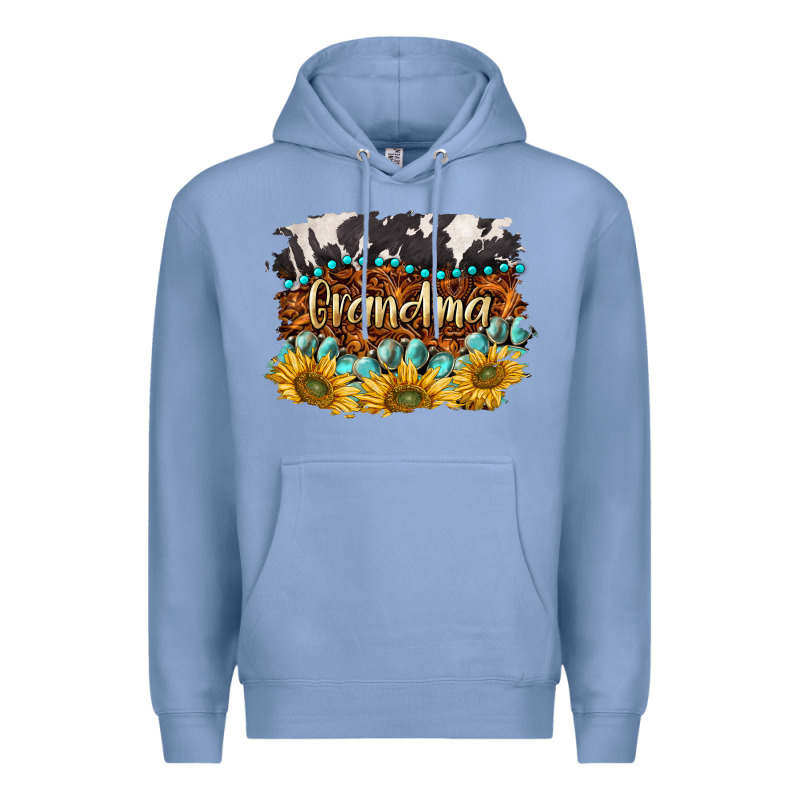 Western Grandma Premium Hoodie by BarkalooDesign | Teevron