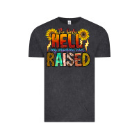Vintage Black The Only Hell My Momma Ever Vintage Tee - CowhideDigitalArt
