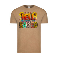 Vintage Coffee The Only Hell My Momma Ever Vintage Tee - CowhideDigitalArt