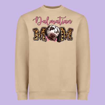 Dalmatian Mom Heavyweight Sweatshirt Designed By Jasminsmagicworld