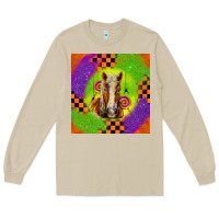Mushroom Halloween Belgian Horse Long Sleeve Tee - LillyAllenDesigns