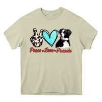 Mossy Peace Love Aussie Heavy Core Tee - Jasminsmagicworld