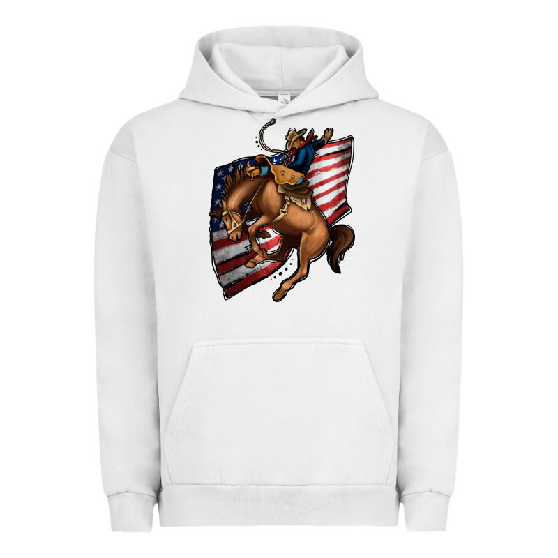 American Cowboy Urban Hoodie by Jasminsmagicworld | Teevron