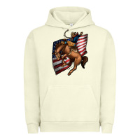 Pigment Pistachio American Cowboy Urban Hoodie - Jasminsmagicworld