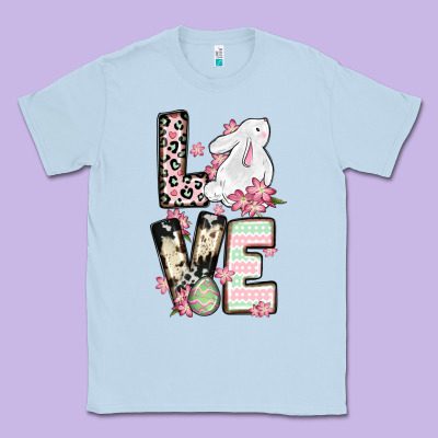Love Easter Bunny Classic Tee Designed By Oliviacreatesart