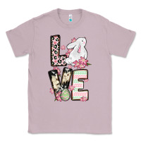 Lilac Love Easter bunny Classic Tee - OliviaCreatesArt