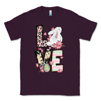Plum Love Easter bunny Classic Tee - OliviaCreatesArt