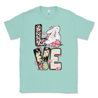 Seafoam Love Easter bunny Classic Tee - OliviaCreatesArt