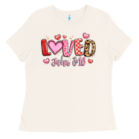 Bone loved john 3 16 Ladies Tee - LillyAllenDesigns