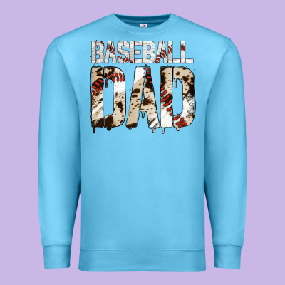 No Background Baseball Dad Premium Sweatshirt Designed By Jasminsmagicworld
