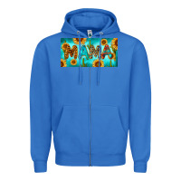 True Royal western mama with sunflowers and cactus Zipper Hoodie - RanaPortraitStore