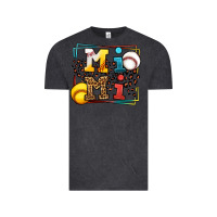 Vintage Black Baseball and Softball mimi Vintage Tee - LillyAllenDesigns