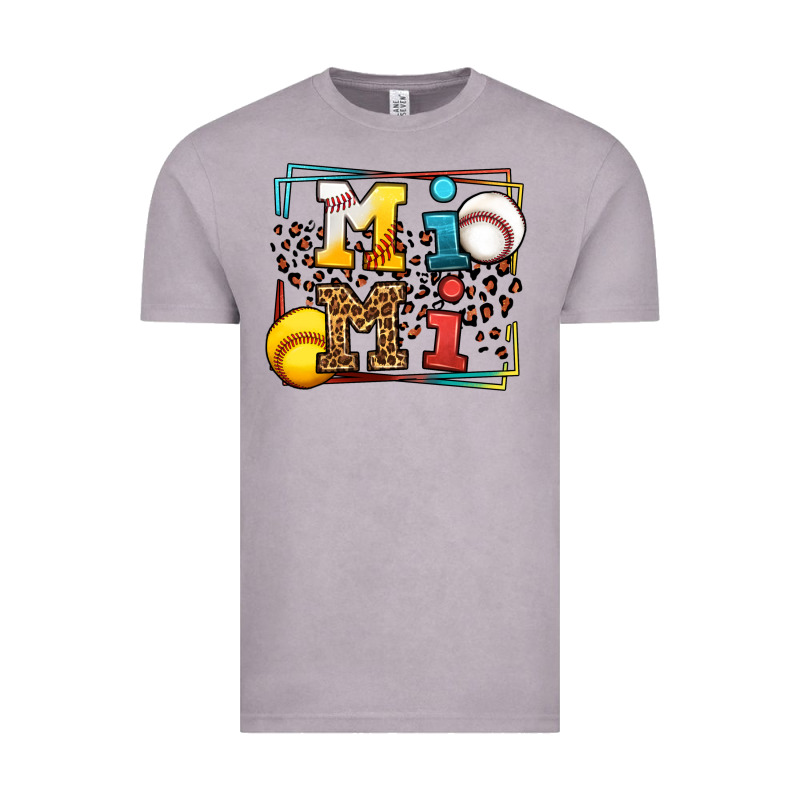 Baseball And Softball Mimi Vintage Tee by LillyAllenDesigns | Teevron