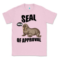 Bubblegum Pink Seal nice Of Approval Classic Tee - Bettercallsaul