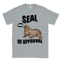 Heather Grey Seal nice Of Approval Classic Tee - Bettercallsaul