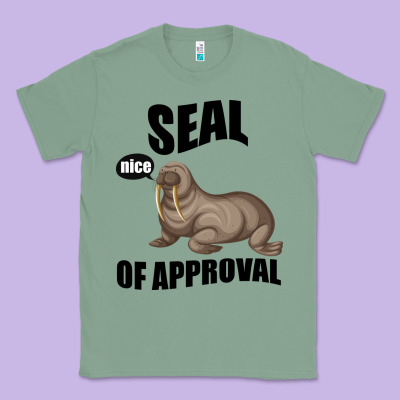 Seal Nice Of Approval Classic Tee Designed By Bettercallsaul