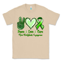 Mushroom Peace Love Cure Non Hodgkins Lympoma Classic Tee - Jasminsmagicworld