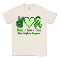 Natural Peace Love Cure Non Hodgkins Lympoma Classic Tee - Jasminsmagicworld
