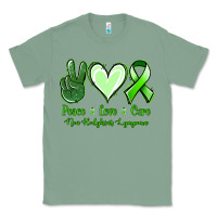 Sage Peace Love Cure Non Hodgkins Lympoma Classic Tee - Jasminsmagicworld