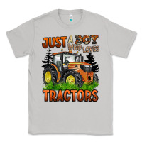 Moon Dust just a boy who loves tractors Classic Tee - BarkalooDesign