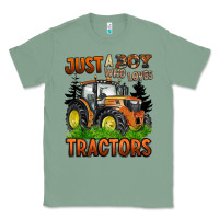 Sage just a boy who loves tractors Classic Tee - BarkalooDesign