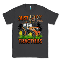 Smoke just a boy who loves tractors Classic Tee - BarkalooDesign