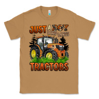 Just A Boy Who Loves Tractors Classic Tee | Teevron