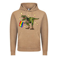 Vintage Coffee lgbtq+  t rex Vintage Hoodie - Artiststas