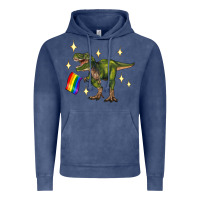 Vintage Denim lgbtq+  t rex Vintage Hoodie - Artiststas