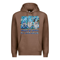 Chestnut snuggle up gnomies it's coll outside Premium Hoodie - BarkalooDesign
