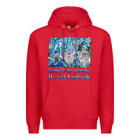 Red snuggle up gnomies it's coll outside Premium Hoodie - BarkalooDesign