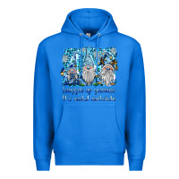 True Royal snuggle up gnomies it's coll outside Premium Hoodie - BarkalooDesign
