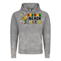 Cloud Rock strong black queen Vintage Hoodie - Artiststas