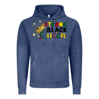 Vintage Denim strong black queen Vintage Hoodie - Artiststas