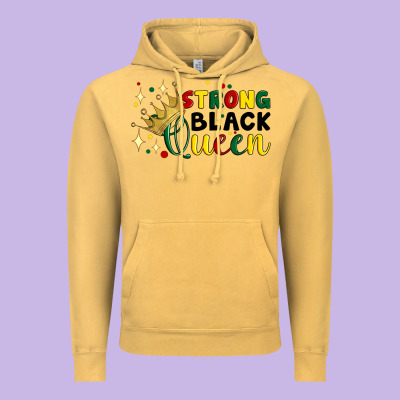 Strong Black Queen Vintage Hoodie Designed By Artiststas