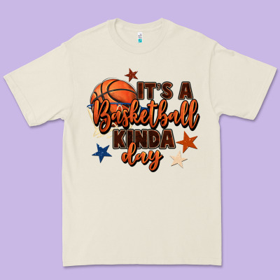 It's A Basketball Kinda Day Premium Tee Designed By Fadigitalartstudio