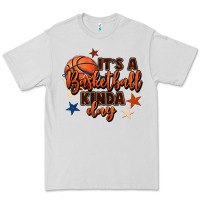 Dove Grey it's a basketball kinda day Premium Tee - FaDigitalArtStudio