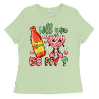 Matcha will you be my Ladies Tee - LillyAllenDesigns