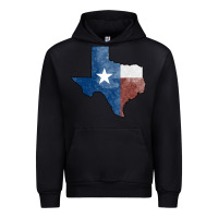 Black Texas Watercolor Map Urban Hoodie - Jasminsmagicworld
