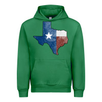 Emerald Texas Watercolor Map Urban Hoodie - Jasminsmagicworld
