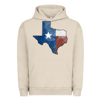 Pigment French Oak Texas Watercolor Map Urban Hoodie - Jasminsmagicworld