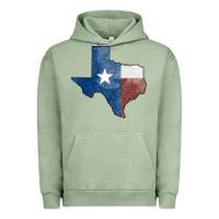 Pigment Oil Green Texas Watercolor Map Urban Hoodie - Jasminsmagicworld