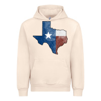 Sandshell Texas Watercolor Map Urban Hoodie - Jasminsmagicworld