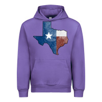 Tulip Texas Watercolor Map Urban Hoodie - Jasminsmagicworld