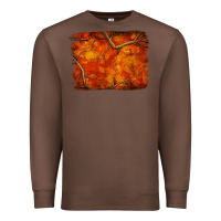 Chestnut orange hunter camouflage pattern brushstroke Premium Sweatshirt - Jasminsmagicworld