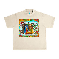 Sandshell joy jesus Urban Heavy Tee - CowhideDigitalArt