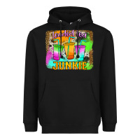 Black Loaded Tea Junkie Heavyweight Hoodie - Jasminsmagicworld