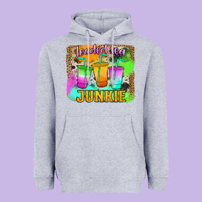 Loaded Tea Junkie Heavyweight Hoodie Designed By Jasminsmagicworld